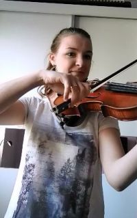 Lekcja gry na skrzypcach nr 3